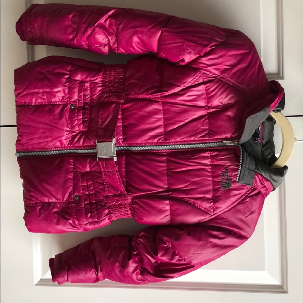 Girls North Face Pink Winter Coat